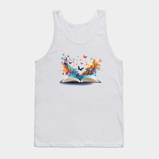 Open a Book Tank Top